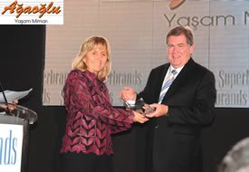 "Superbrands" Türkiye markaları ödüllerini aldı. 