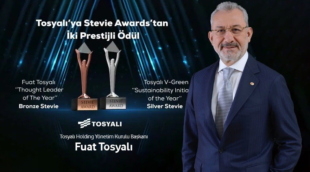 Tosyalı, Stevie Uluslararası İş Ödülleri 2025’te iki başarıyla öne çıktı