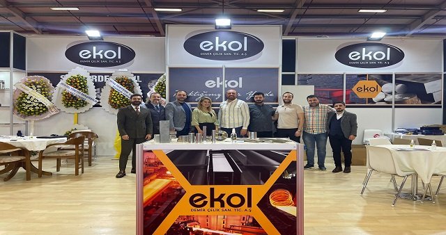Ekol Demir Çelik BUMATECH Fuarında 