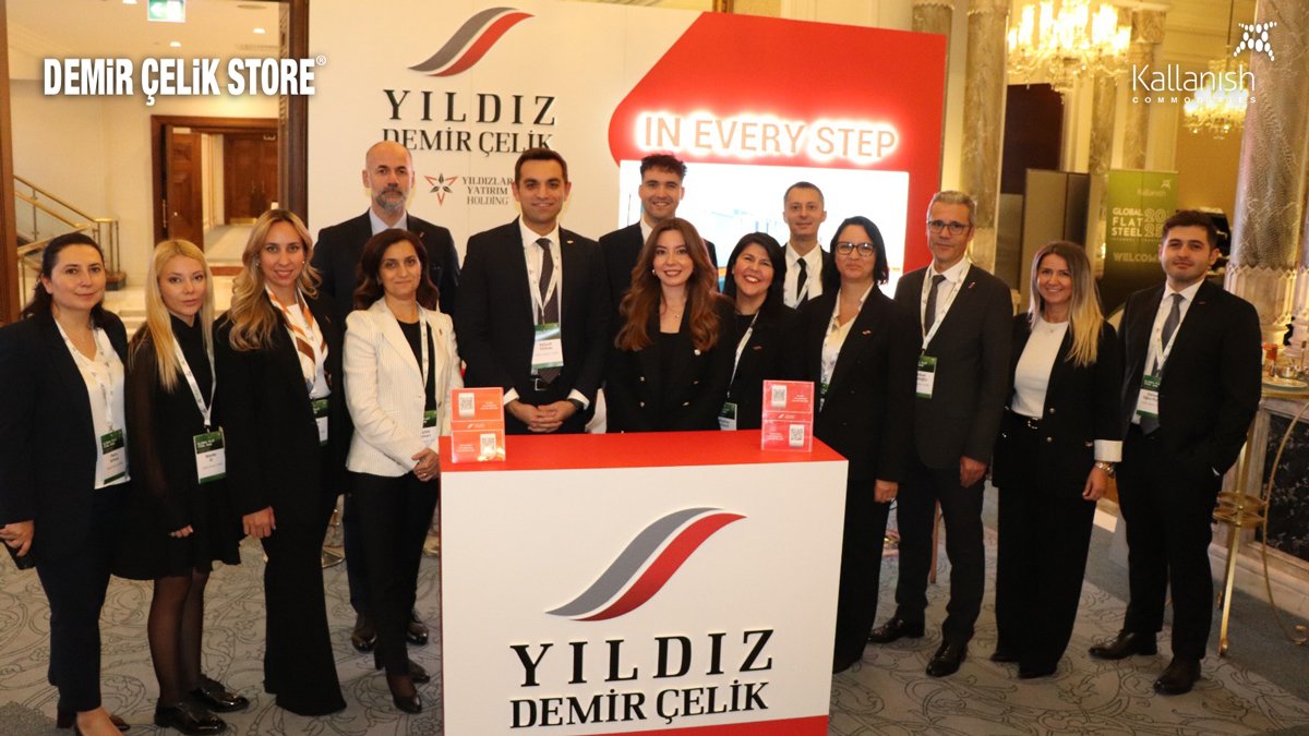 Yıldız Demir Çelik Global Flat Steel 2025’te yer aldı