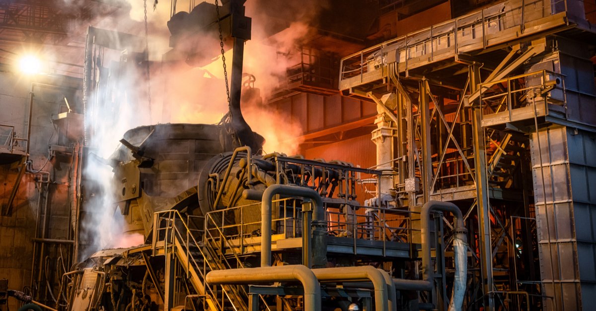 Almanya'da Ham Demir ve Rulo Çelik Üretimi Azaldı