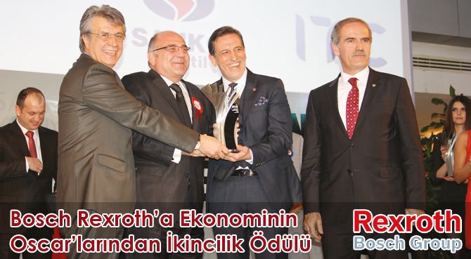 Bosch Rexroth'a Ekonominin Oscar'larından İkincilik Ödülü