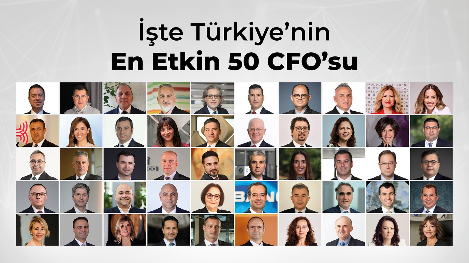 Türkiye’nin En Etkin 50 CFO’su belli oldu