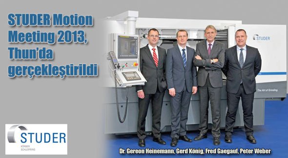 STUDER Motion Meeting 2013, Thun'da Gerçekleştirildi