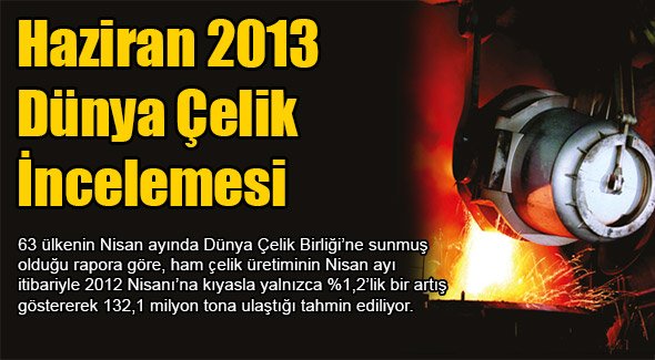Haziran 2013 Dünya Çelik İncelemesi