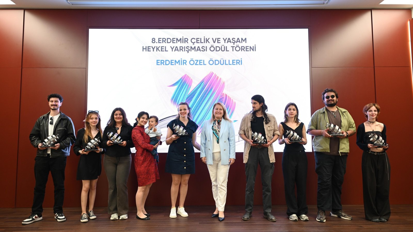 8’inci Erdemir Çelik ve Yaşam Heykel Yarışması’nda ödüller sahiplerini buldu