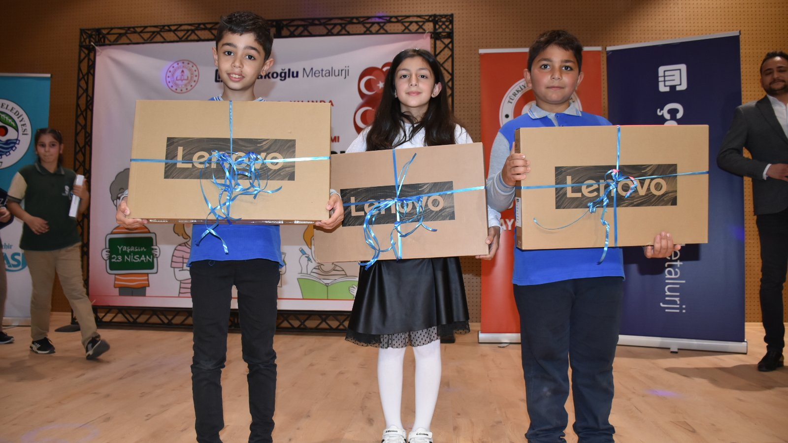 23 Nisan Ulusal Egemenlik ve Çocuk Bayramı Bilgi Yarışması Sonuçlandı Çolakoğlu Metalurji Cumhuriyet’in 100. Yılında Eğitime Olan Desteğini Sürdürüyor…