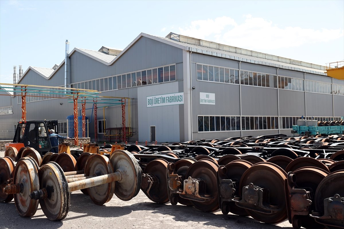 Sivas’ta faaliyete geçen boji fabrikası TÜRASAŞ’ın hedeflerini büyüttü
