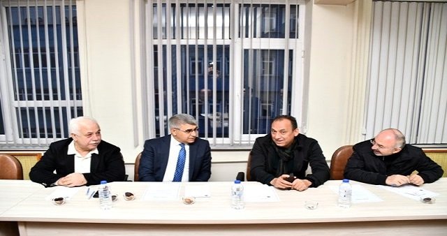 Karabük Valisi haddecilerle bir araya geldi