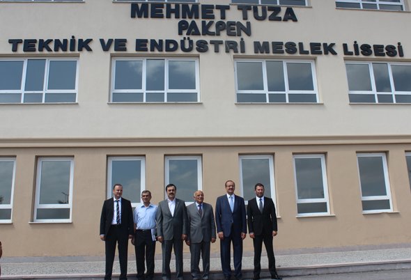 MEHMET TUZA PAKPEN TEKNİK VE ENDÜSTRİ MESLEK LİSESİ AÇILIYOR
