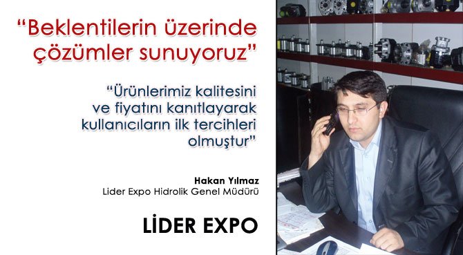 Beklentilerin üzerinde çözümler sunuyoruz