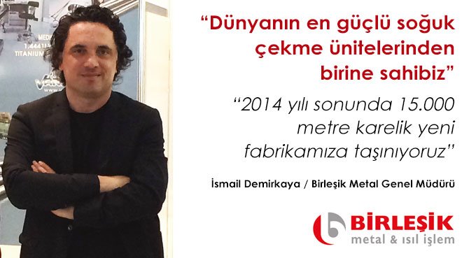 Dünyanın en güçlü soğuk çekme ünitelerinden birine sahibiz