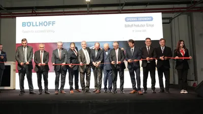 147 YAŞINDAKİ ALMAN DEVİ BÖLLHOFF, İZBAŞ’TA ÜRETİME BAŞLADI