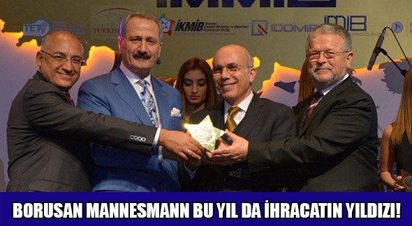 BORUSAN MANNESMANN BU YIL DA İHRACATIN YILDIZI