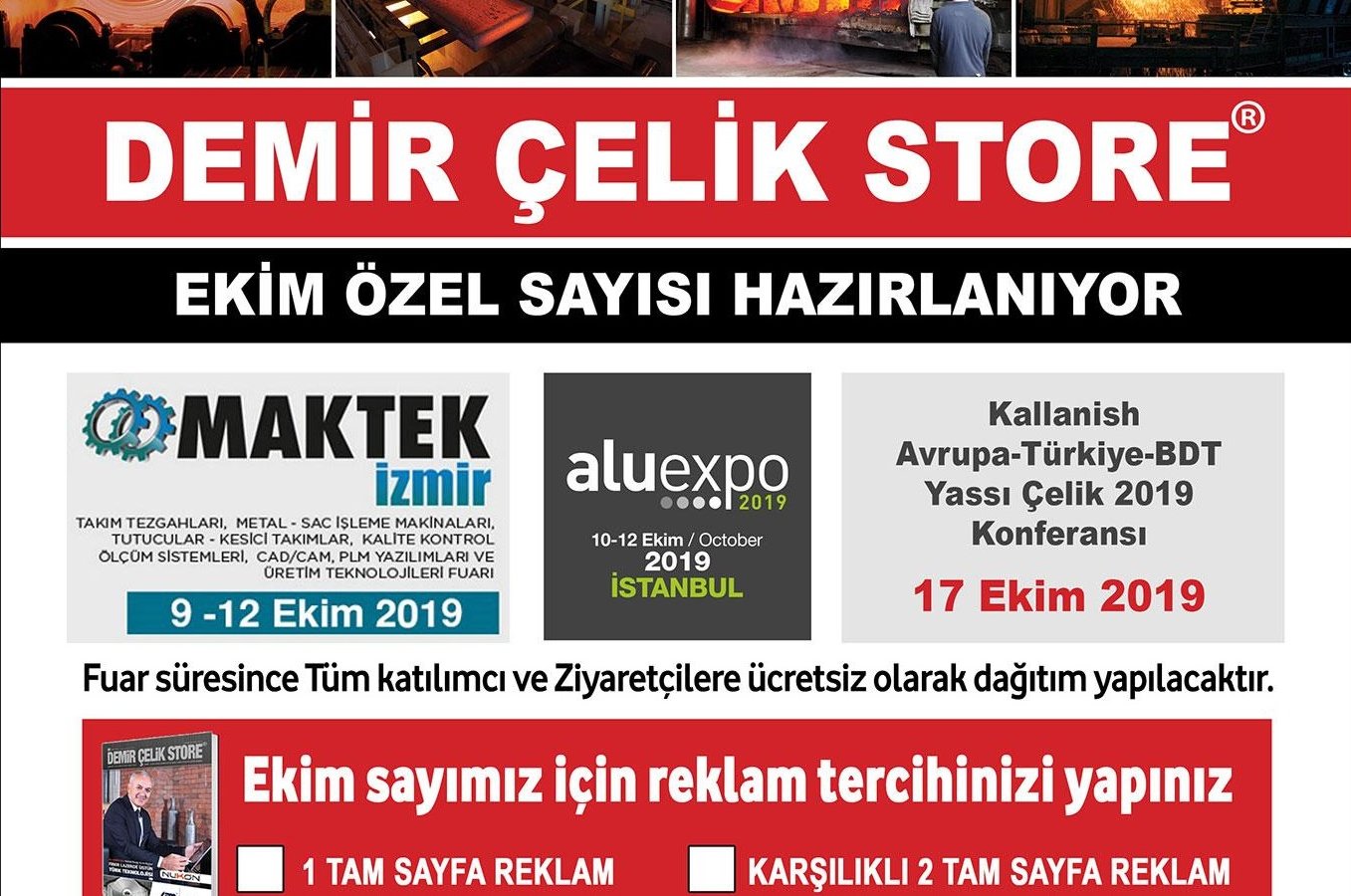 Ekim 2019 Demir Çelik Store 