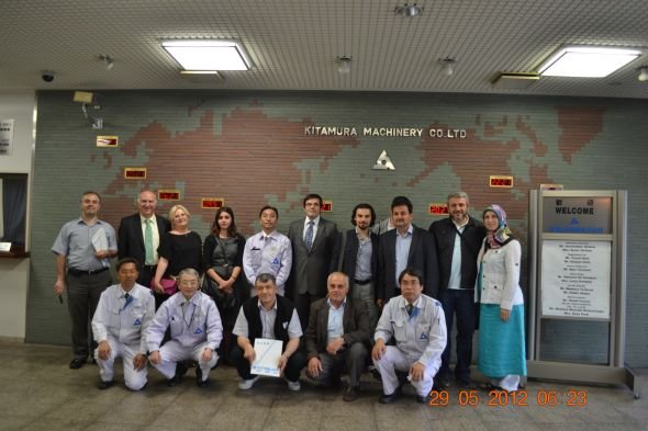 Türk Sanayicisinin MUSTEK CNC Önderliğinde Japonya Teknik Ziyareti